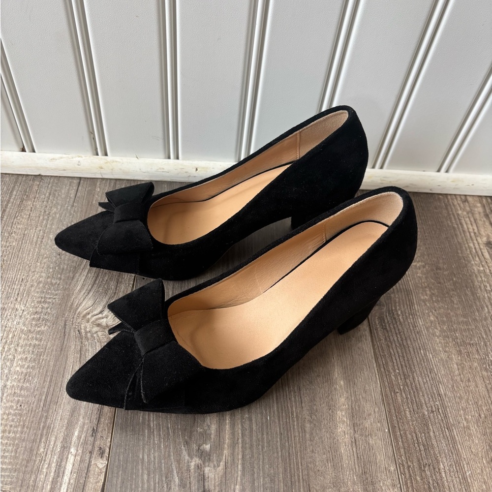 Black Bow Heels - Picture 4 of 5